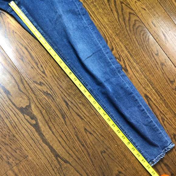 ACNE STUDIOS Women Blue ‘SKIN 5 USED BLUE’ Skinny Low Rise Jeans Sz 27/32 - Picture 14 of 16